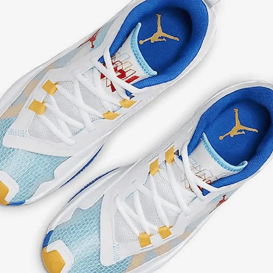 Giày Nike Jordan One Take 4 PF ‘White Blue’ DO7192-164 - Ảnh 5