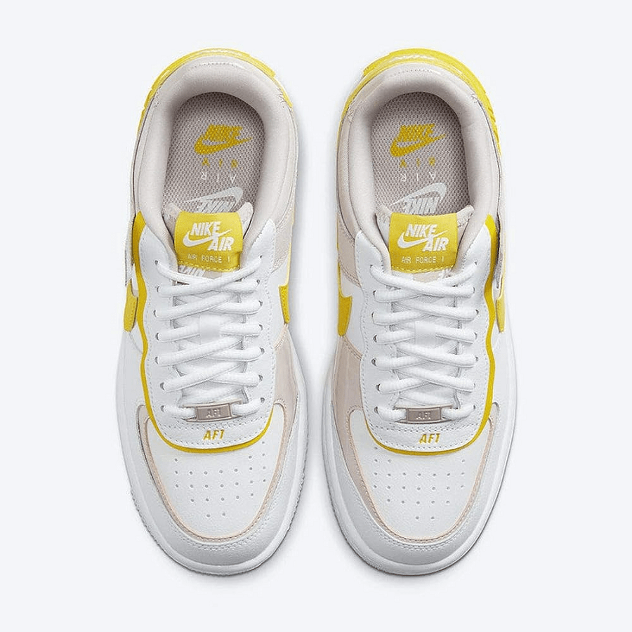 Giày Nike Air Force 1 Low 'White Barely Rose Speed Yellow' CJ1641-102 - Ảnh 3
