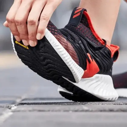 Giày Adidas Alphabounce Instinct Clima 'Black Active Red' D97313 - Ảnh 7