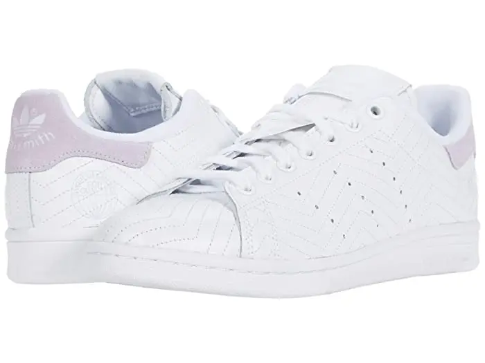 Alternative view of Giày Adidas Wmns Stan Smith 'Quilted White Purple Tint' FV4067