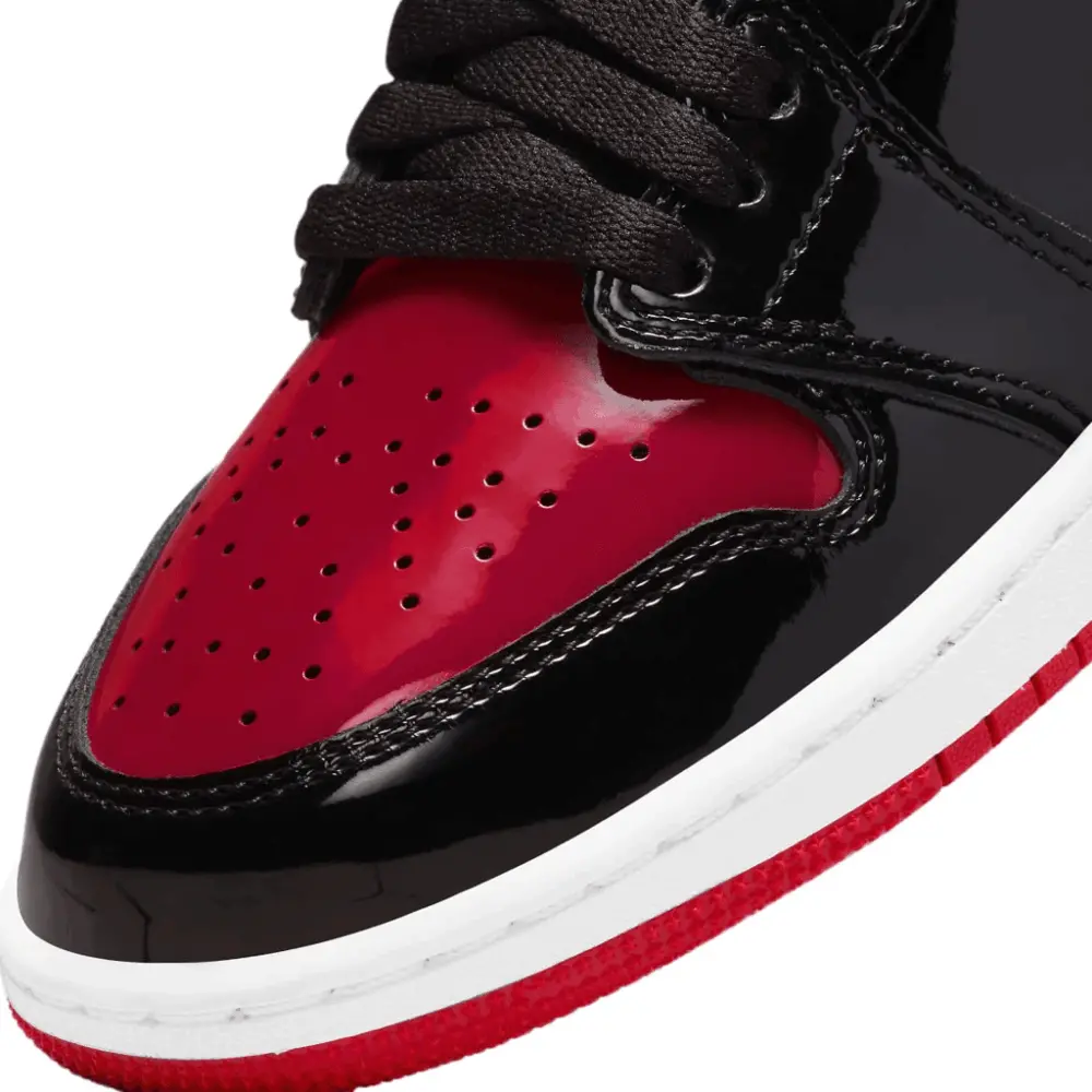 Giày Nike Jordan 1 Retro High OG (GS) 'Patent Bred' 575441-063 - Ảnh 4