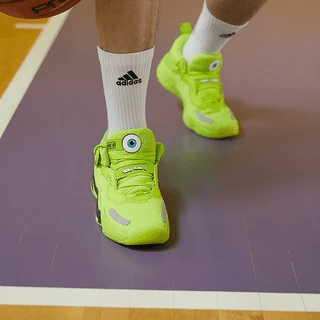 Giày Adidas Monsters Inc x D.O.N. Issue 3 'Mike Wazowski' GX8621 - Ảnh 3