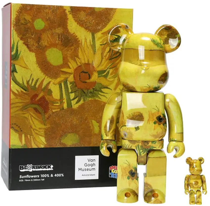 Alternative view of Mô Hình Bearbrick Van Gogh Museum Sunflowers