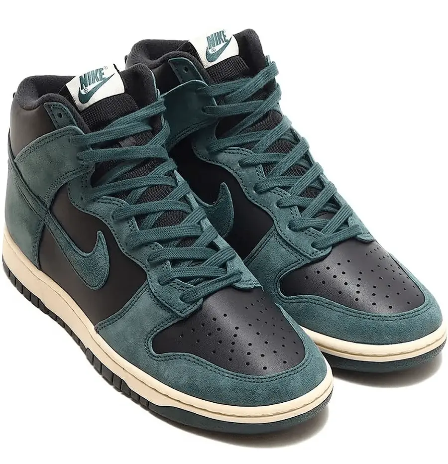 Giày Nike Dunk High Retro PRM Faded Spruce DQ7679-002 - Ảnh 5