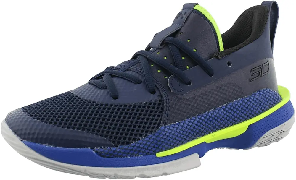 Giày Under Armour Curry 7 Big Kids 'Dub Nation' 3022113-405 - Ảnh 6