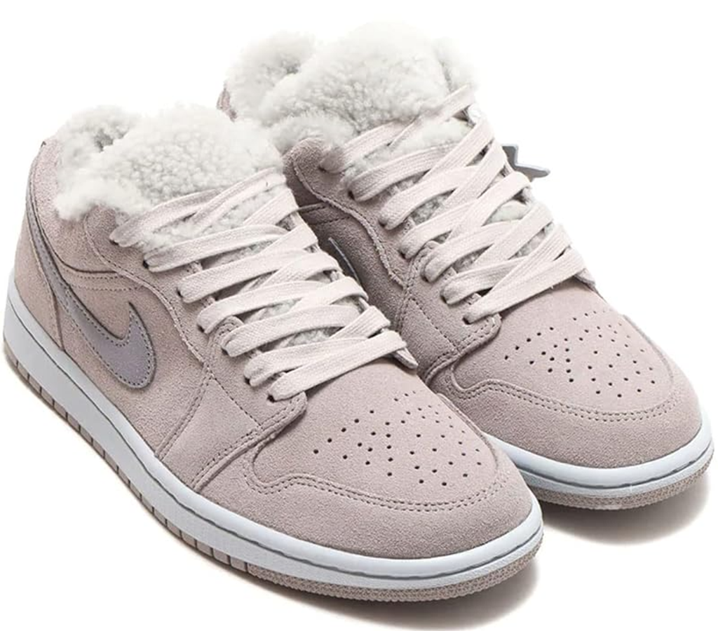 Giày Nike Wmns Air Jordan 1 Low 'Sherpa Fleece' DO0750-002 - Ảnh 2