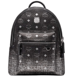 Túi MCM Small Backpack Gradation Visetos 'Black' MMK9AVE18SV001