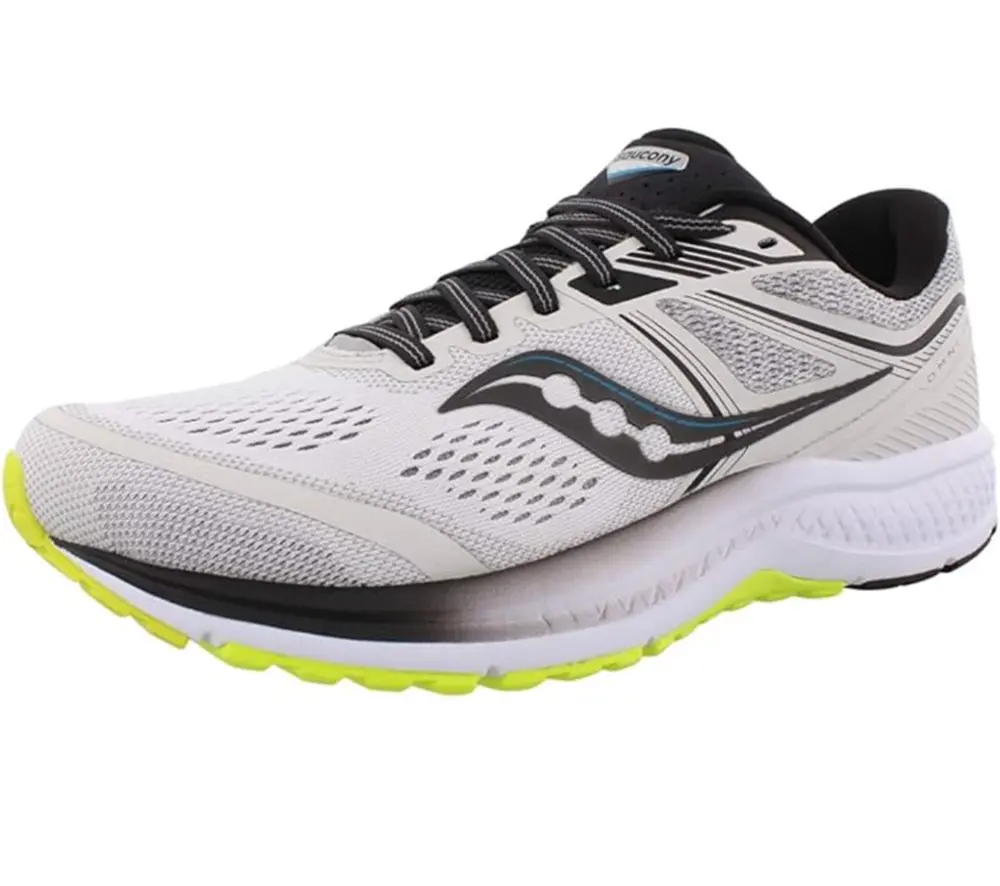Alternative view of Giày Saucony Omni 19 Men's Running Shoe Fog Citrus S20570-45