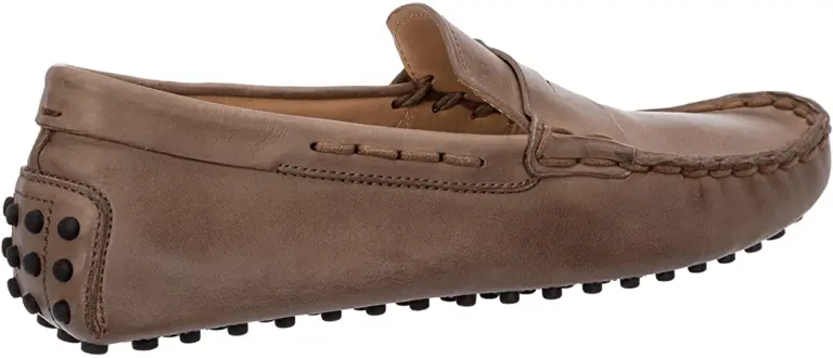Giày Tod’s Men’s Leather Loafers Moccasins In Beige XXM64C0EG80WSHS413 - Ảnh 4