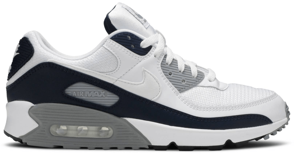 Giày Nike Air Max 90 'White Grey Obsidian' CT4352-100
