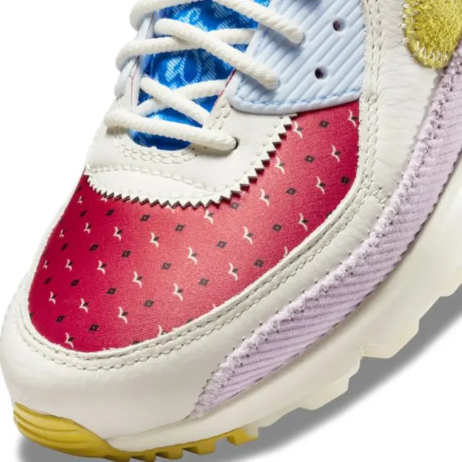 Giày Nike Air Max 90 'Patchwork' DM8075-100 - Ảnh 5
