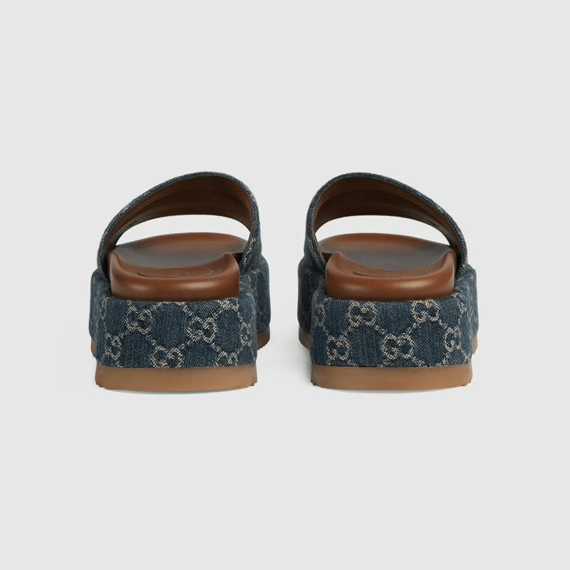 Dép Gucci Women's Platform Slide Sandal 623212-2KQ00-4402 - Ảnh 6