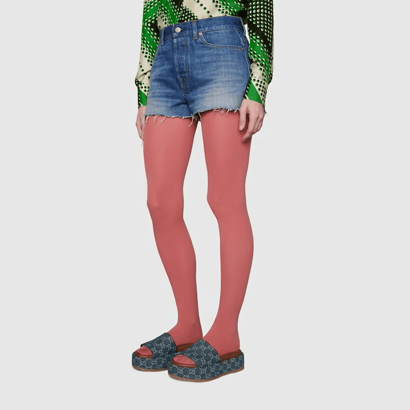 Dép Gucci Women's Platform Slide Sandal 623212-2KQ00-4402 - Ảnh 5