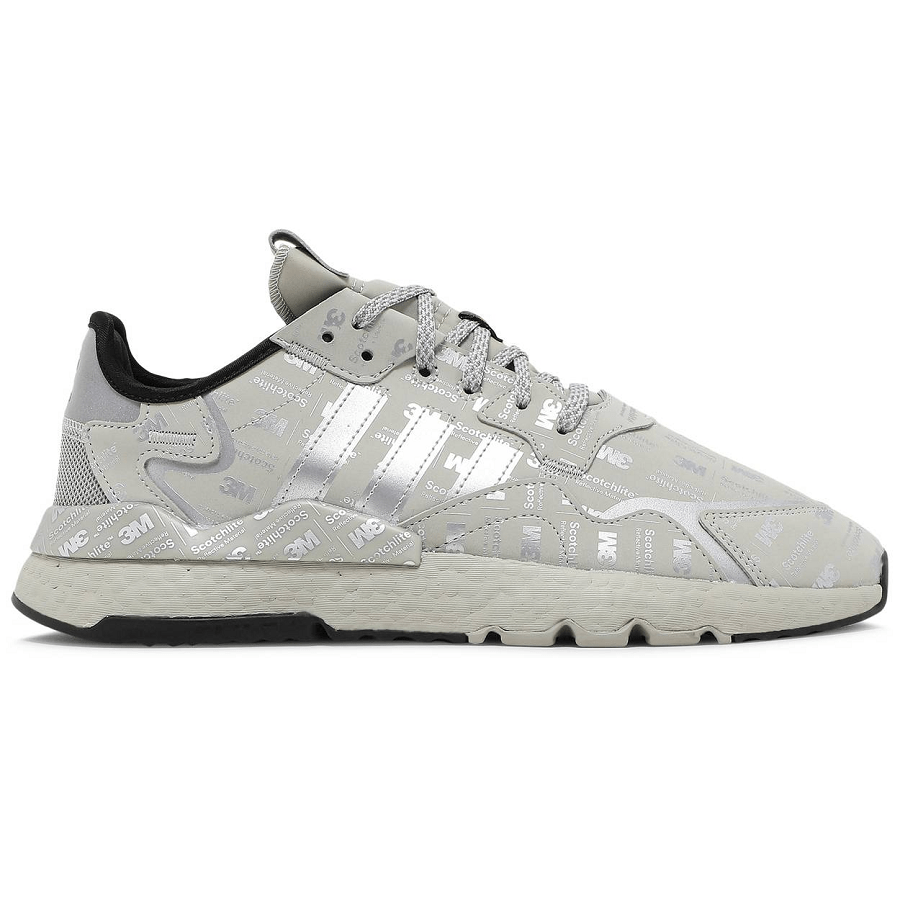 Giày Adidas 3M x Nite Jogger ‘3M Logo Print Metal Grey’ FV3622