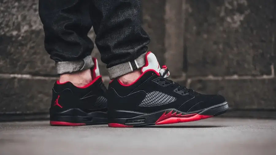 Giày Nike Air Jordan 5 Retro Low 'Alternate 90' 819171-001 - Ảnh 4