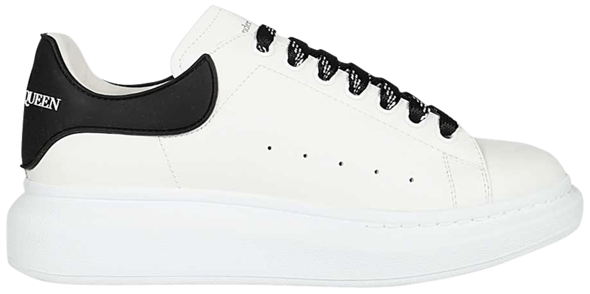 Giày Alexander McQueen Oversized Sneaker 'White Black' 625156-WHXMT-9034