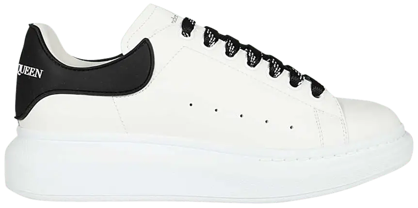 Giày Alexander McQueen Oversized Sneaker 'White Black' 625156-WHXMT-9034