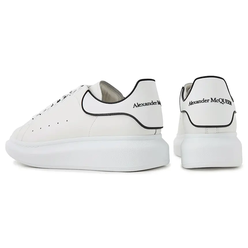Giày Alexander McQueen Oversized Sneaker 'White Black' 625156-WHXMT-9074 - Ảnh 3