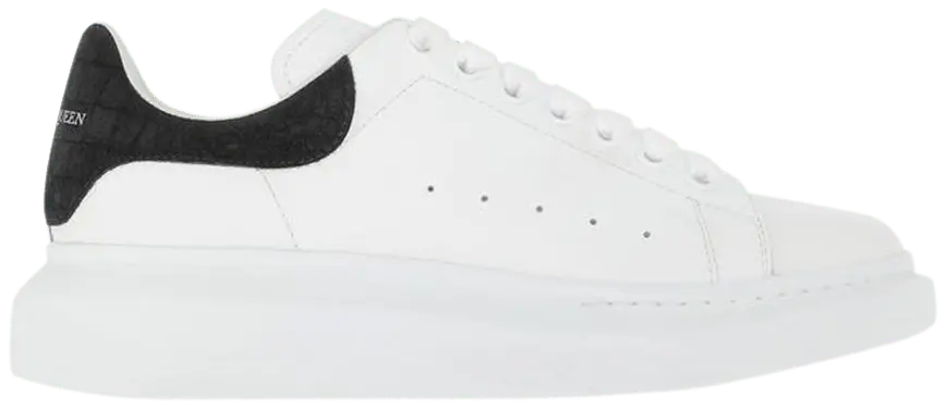 Giày Alexander McQueen Oversized Sneaker 'White Black' 625162-WHZ4K-9061