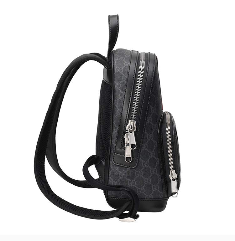 Balo Gucci Backpack Black 598102-92TAN-1071 PVC - Ảnh 3