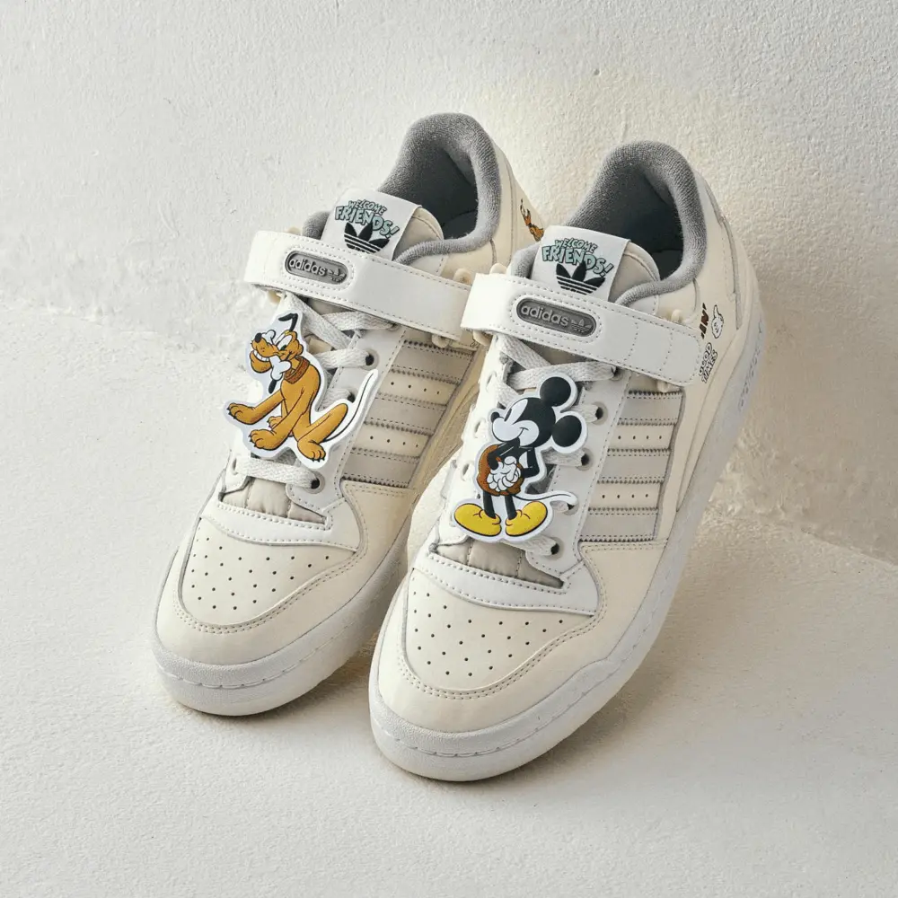 Alternative view of Giày Adidas Forum Low Disney 'White Ivory' GW9536