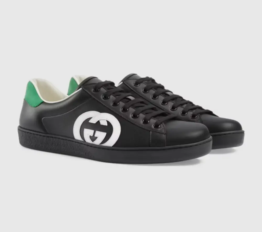 Alternative view of Giày Gucci Men's Ace sneaker with Interlocking G 625783-1XG70-1103