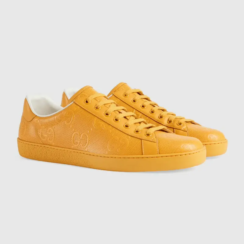 Alternative view of Giày Gucci Men's GG Embossed Ace sneaker 625787-1XK10-7636