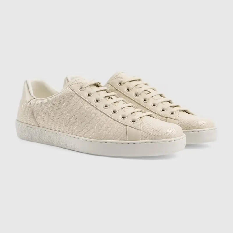 Alternative view of Giày Gucci Men's Ace GG Embossed Sneaker ‎625787-1XK10-9022