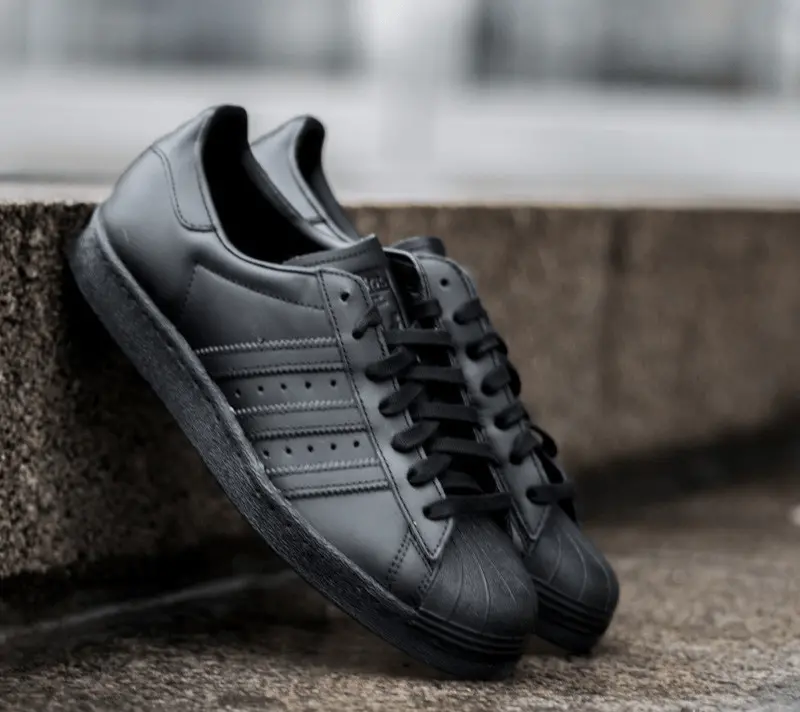 Giày Adidas Superstar All Black EG4957 - Ảnh 5