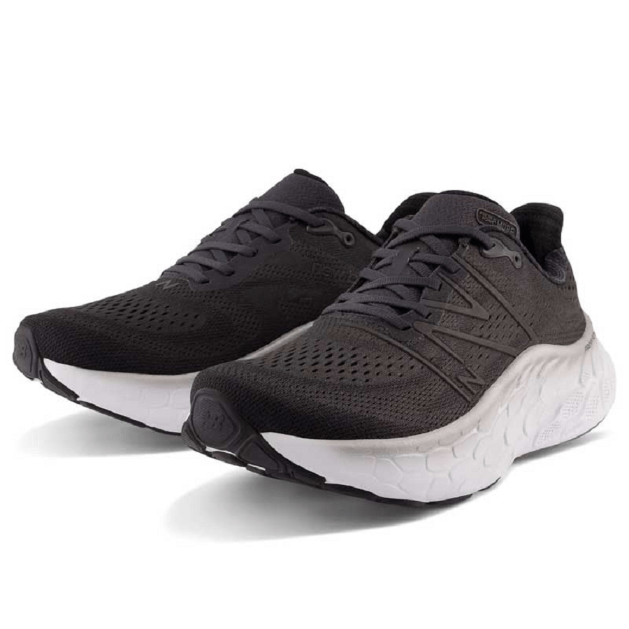 Giày New Balance Fresh Foam X More v4 2E Wide 'Black Phantom' MMORGG4 - Ảnh 4