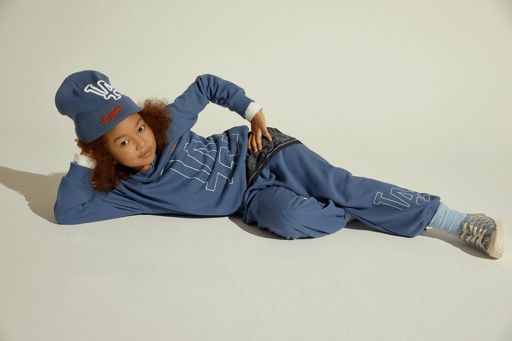 Giày MLB Playball Mono Denim New York Yankees 32SHPM011-50U - Ảnh 5