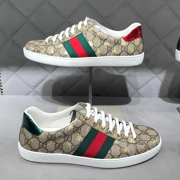 Giày Gucci Wmns Ace GG Supreme 'Bees' 550051-9N050-8465 - Ảnh 6