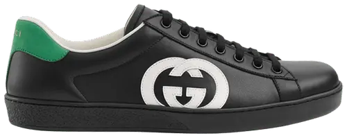 Giày Gucci Wmns Ace 'Interlocking G - Black White' 627823-1XG70-1103