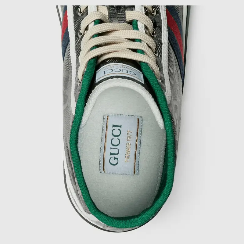 Giày Gucci Men's Off The Grid High Top Tennis 1977 628717-H9H80-1162 - Ảnh 6