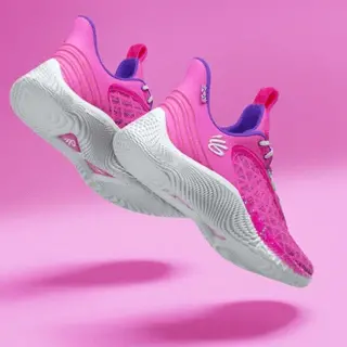 Giày Under Armour Sesame Street x Curry Flow 9 GS 'Street Pack - Abby Cadabby' 3024249-605 - Ảnh 4