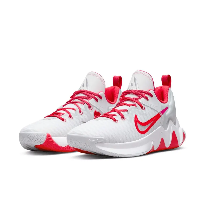 Giày Nike Zoom Giannis Immortality 'White Red' DC6927-101 - Ảnh 4