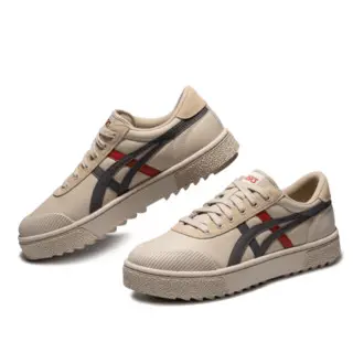 Alternative view of Giày Asics Court Trail 'Beige Gray' 1203A129-203