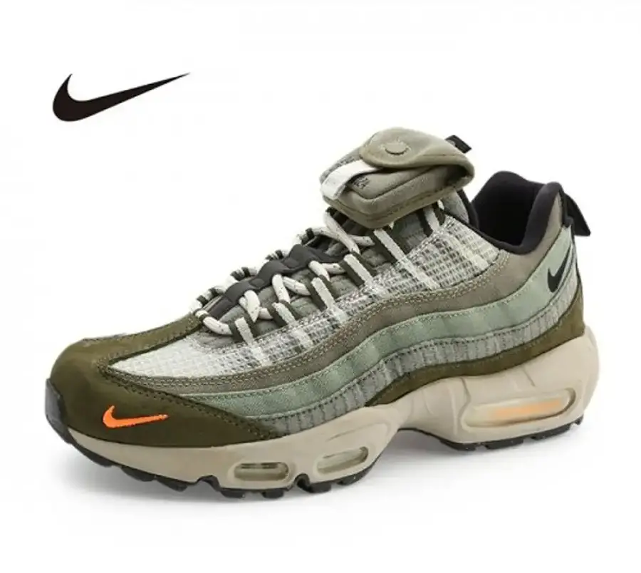 Giày Nike Air Max 95 SE 'Medium Olive' DD5365-222 - Ảnh 5