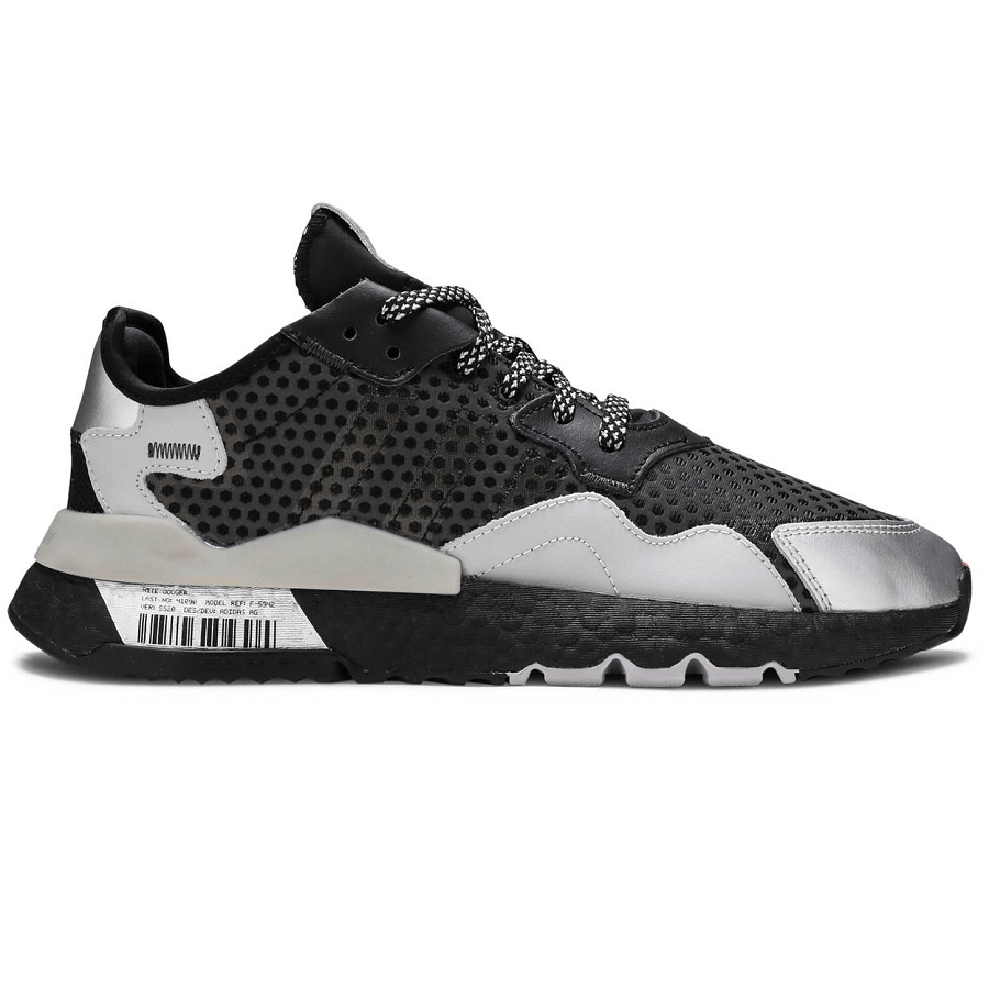 Giày Adidas Nite Jogger ‘Bar Code Graphic’ EF5407