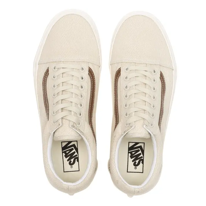 Giày Vans Old Skool 'Desert Twill Brown/Biege' VN0A5JMIBUE - Ảnh 6