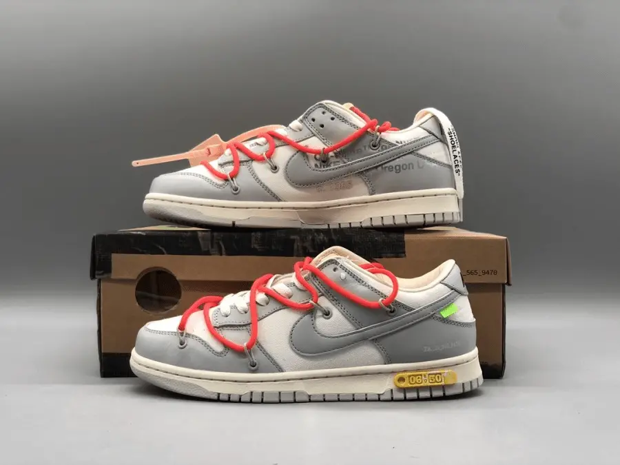 Giày Nike Off-White x Dunk Low 'Lot 06 of 50' DM1602-110 - Ảnh 6