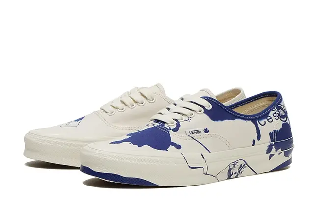 Giày Vans OG Authentic LX 'White Royal' VN0A4BV9BCC - Ảnh 3