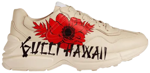 Giày Gucci Wmns Rhyton 'Gucci Hawaii Poppy Print' 631708-DRW00-9522