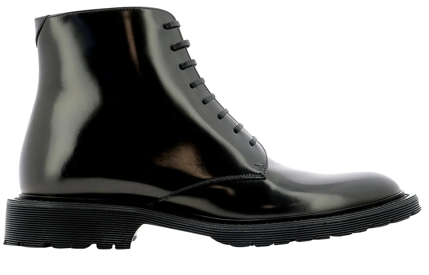 Giày Saint Laurent Army Smooth Leather Laced Boot 'Black' 6323641Y0001000
