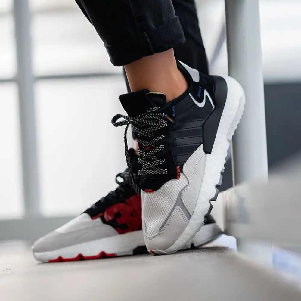 Giày Adidas 3M x Nite Jogger 'Crystal White' EF9419 - Ảnh 4