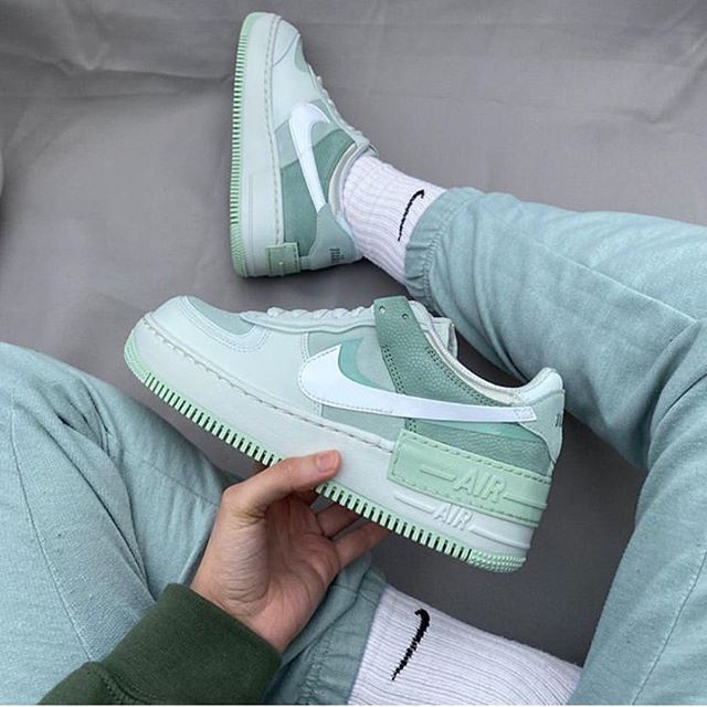 Giày Nike Wmns Air Force 1 Shadow 'Spruce Aura' CW2655-001 - Ảnh 2
