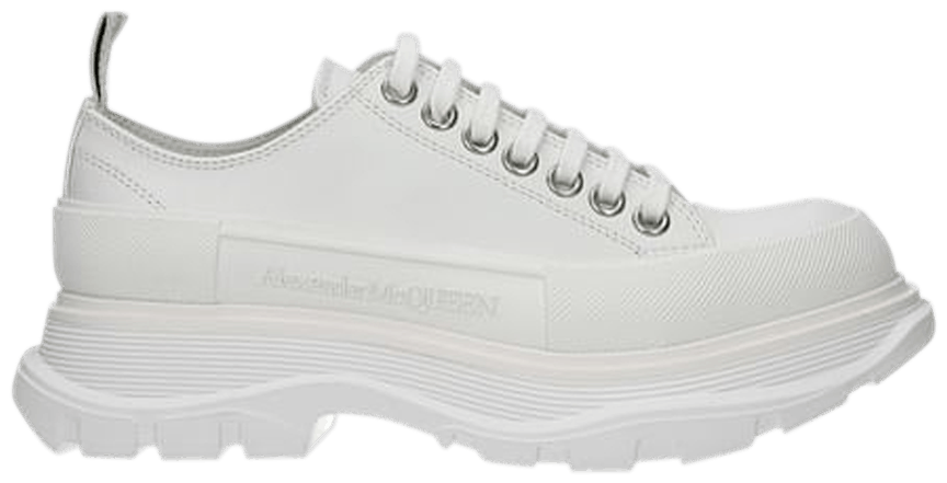 Giày Alexander McQueen Wmns Tread Slick Low 'White' 633902-WHZ62-9071