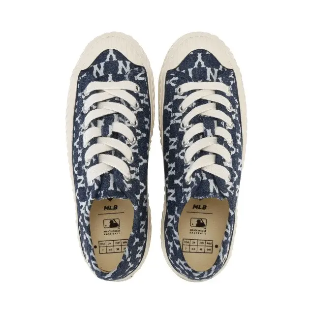 Giày MLB Playball Mono Denim New York Yankees 32SHPM011-50N - Ảnh 3