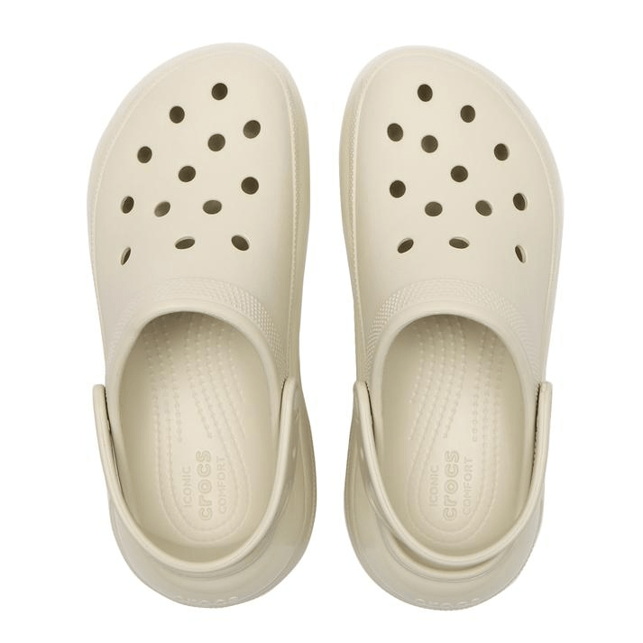 Dép Crocs Classic Mega Crush Clog Bone 207988-2Y2 - Ảnh 3