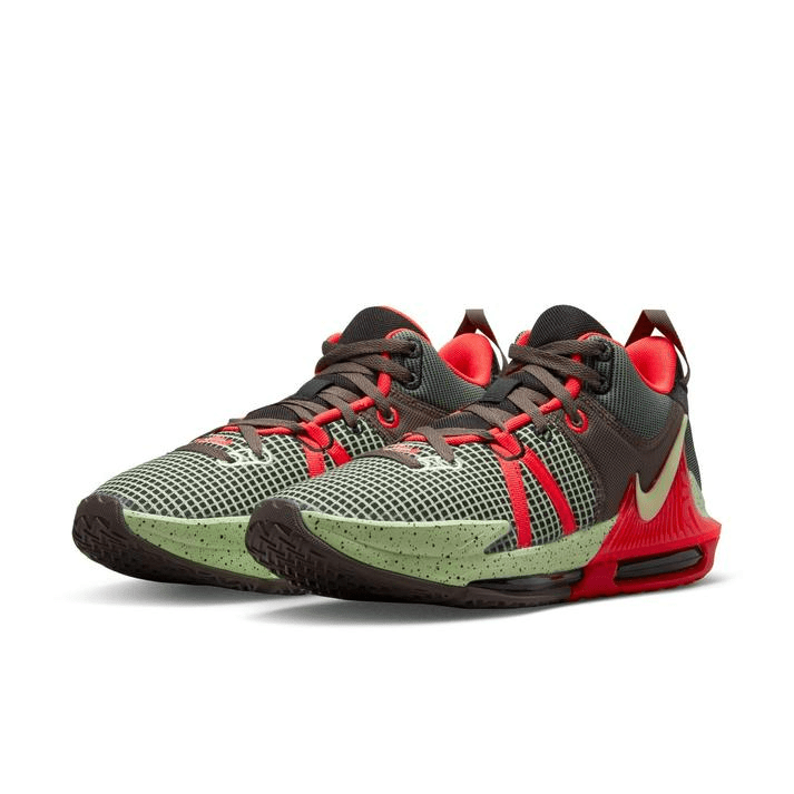 Giày Nike LeBron Witness 7 EP 'Black Crimson Alligator' DM1122-001 - Ảnh 3